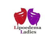 Lipoedema Ladies logo, one pink one purple sculpture figures heavy on the bottom depicting ladies with Lipoedema